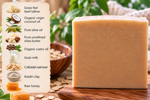 Bare Bar Beef Tallow Soap