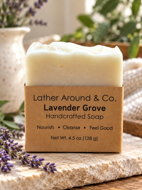 Lavender Grove Handcrafted Soap