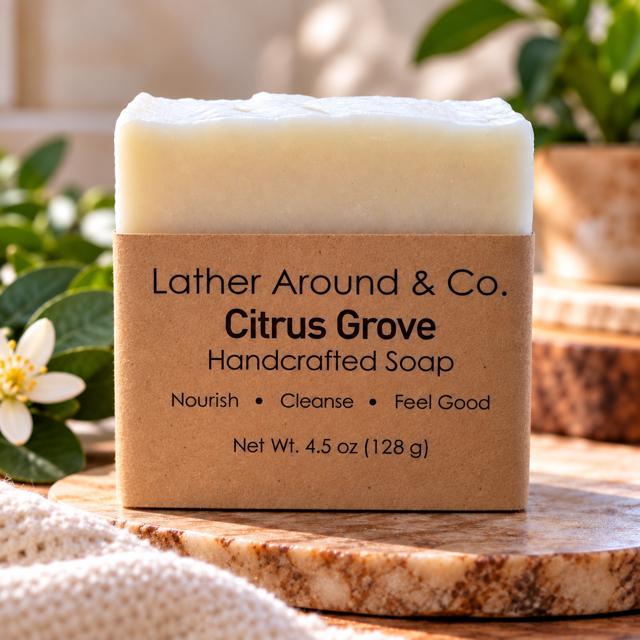 Citrus Grove Handcrafted Soap