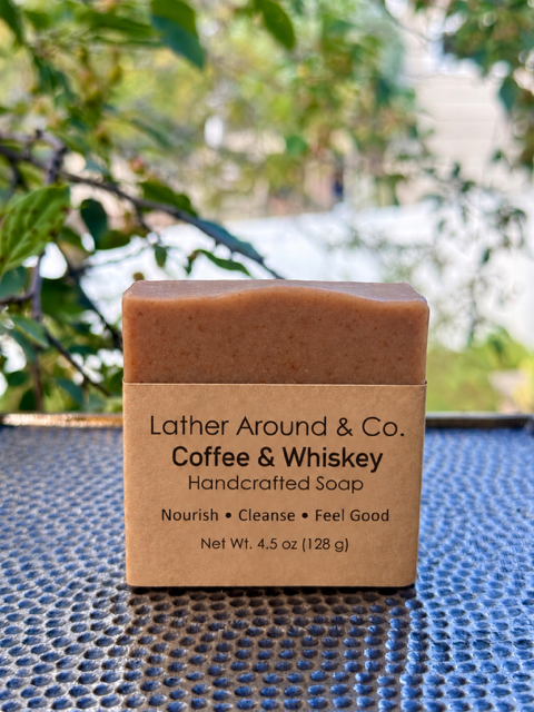 Coffee & Whiskey Handcrafted Soap