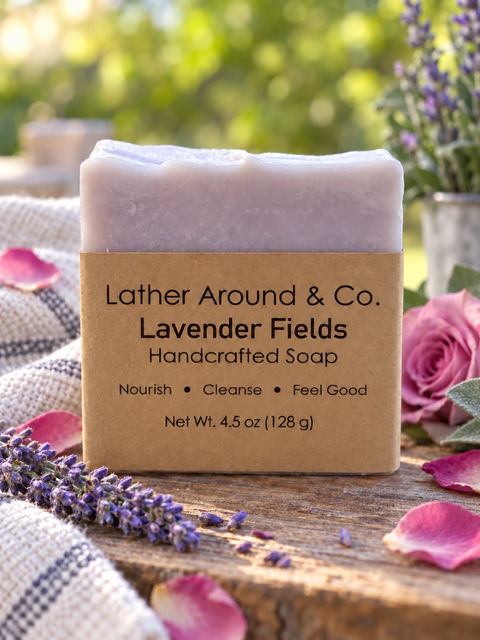Lavender Fields Handcrafted Soap