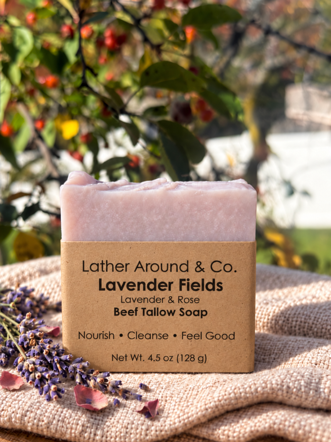 Lavender Fields Beef Tallow Soap