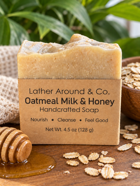 Oatmeal Milk & Honey Handcrafted Soap