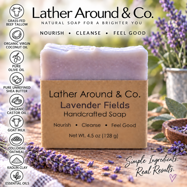 Lavender Fields Handcrafted Soap