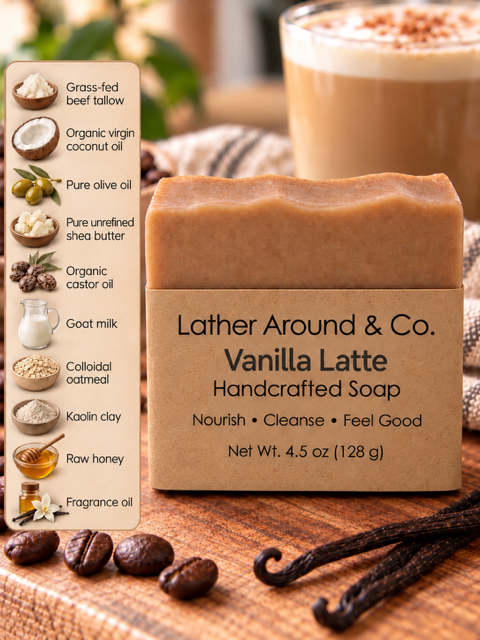 Vanilla Latte Handcrafted Soap