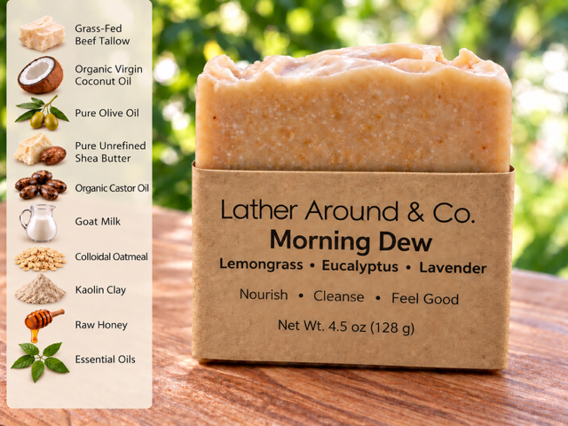 Morning Dew Handcrafted Soap