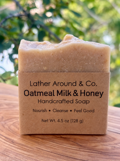 Oatmeal Milk & Honey Handcrafted Soap